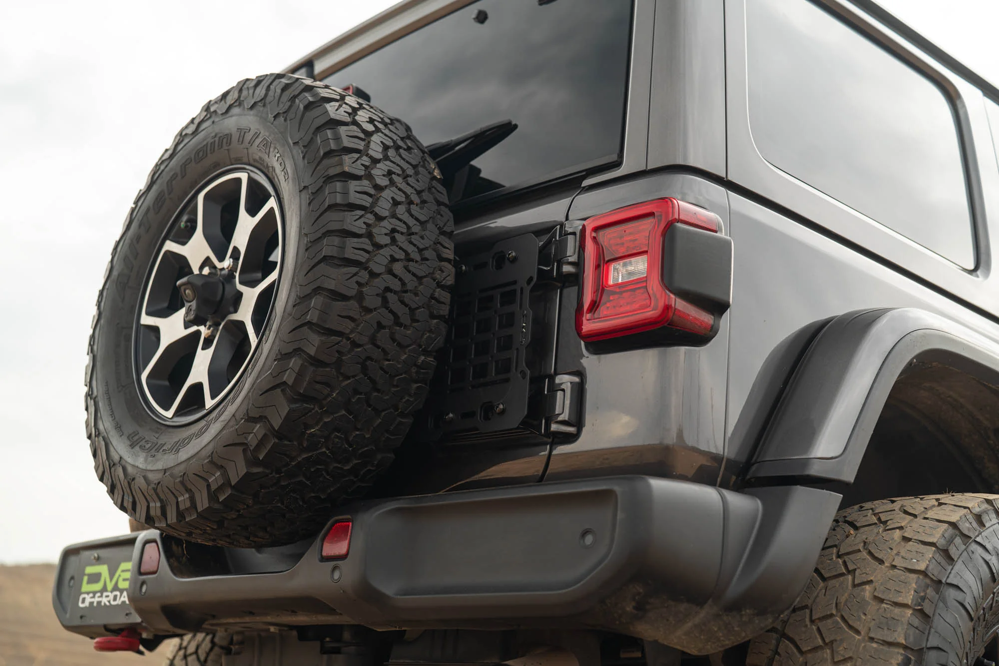 2018-2026 Jeep Wrangler JL Tailgate Reinforcement Molle Panel - Image 3