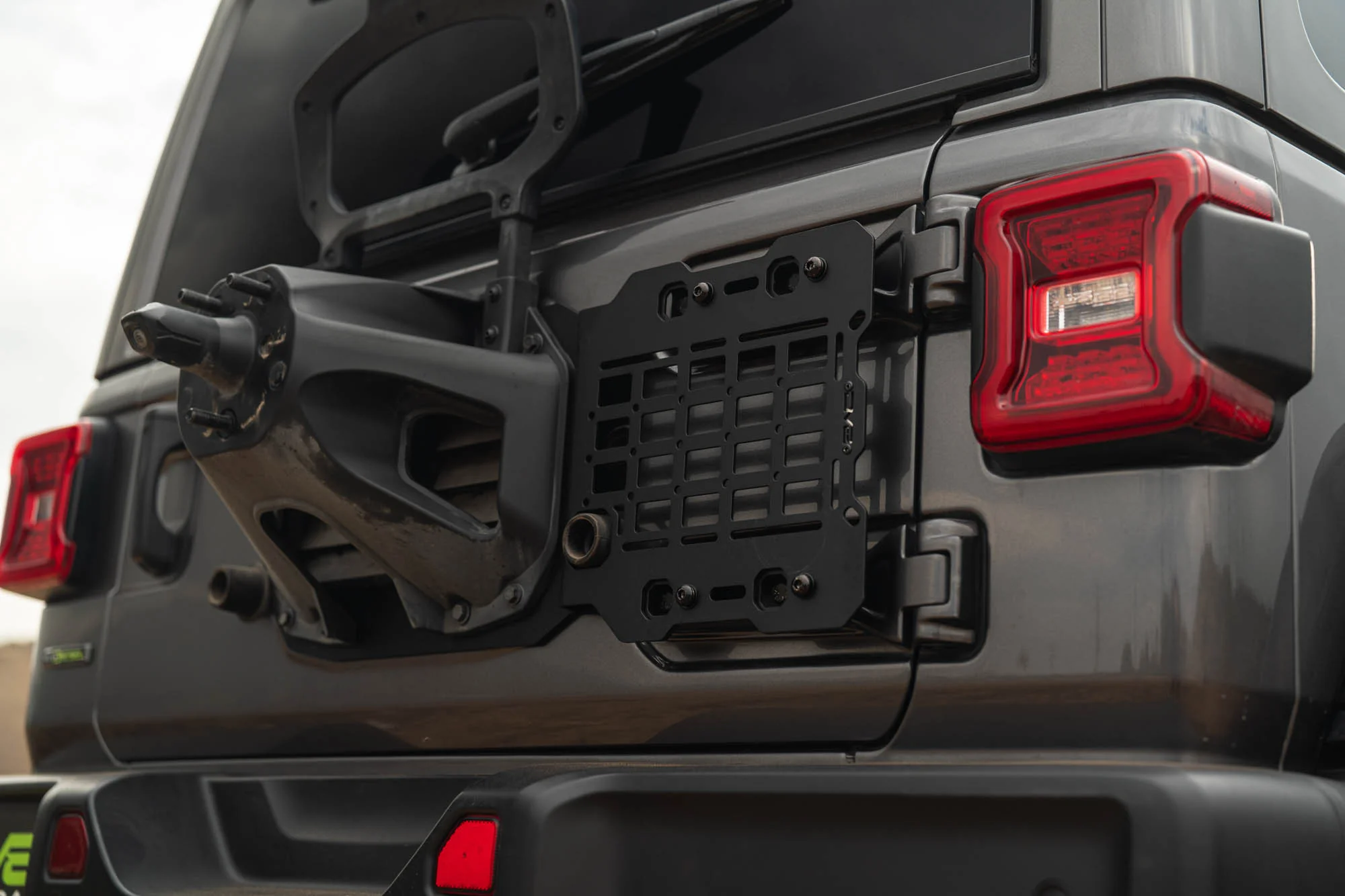 2018-2026 Jeep Wrangler JL Tailgate Reinforcement Molle Panel - Image 4