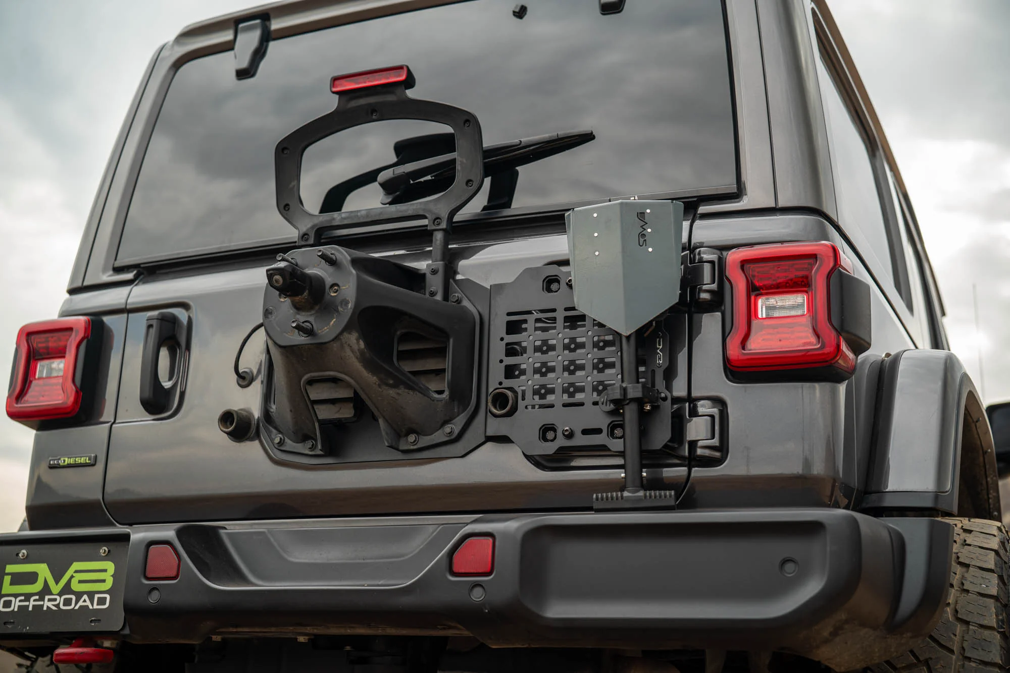 2018-2026 Jeep Wrangler JL Tailgate Reinforcement Molle Panel - Image 6