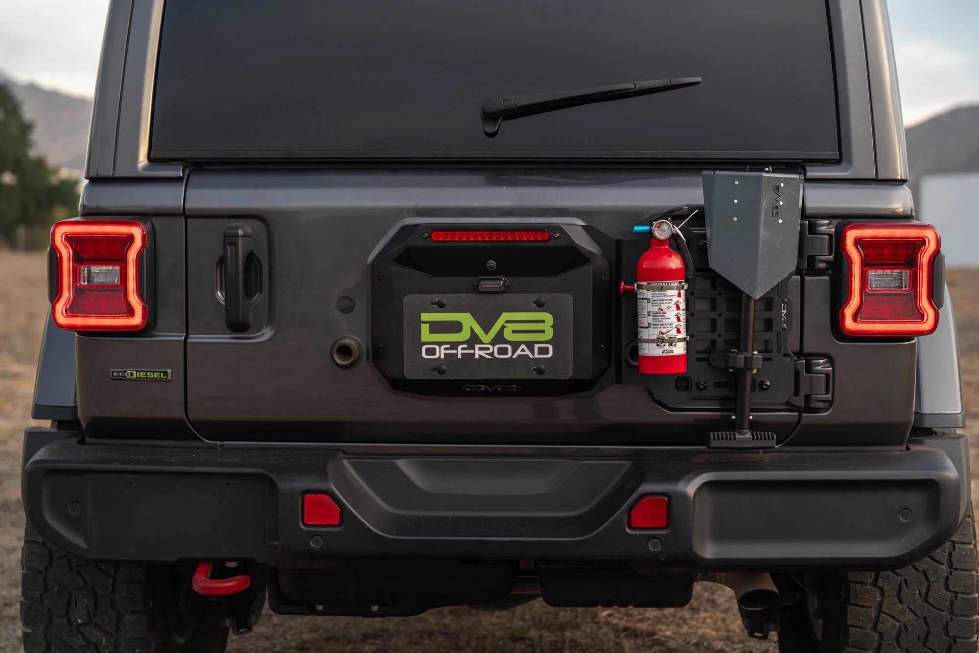 2018-2026 Jeep Wrangler JL Tailgate Reinforcement Molle Panel - Image 8