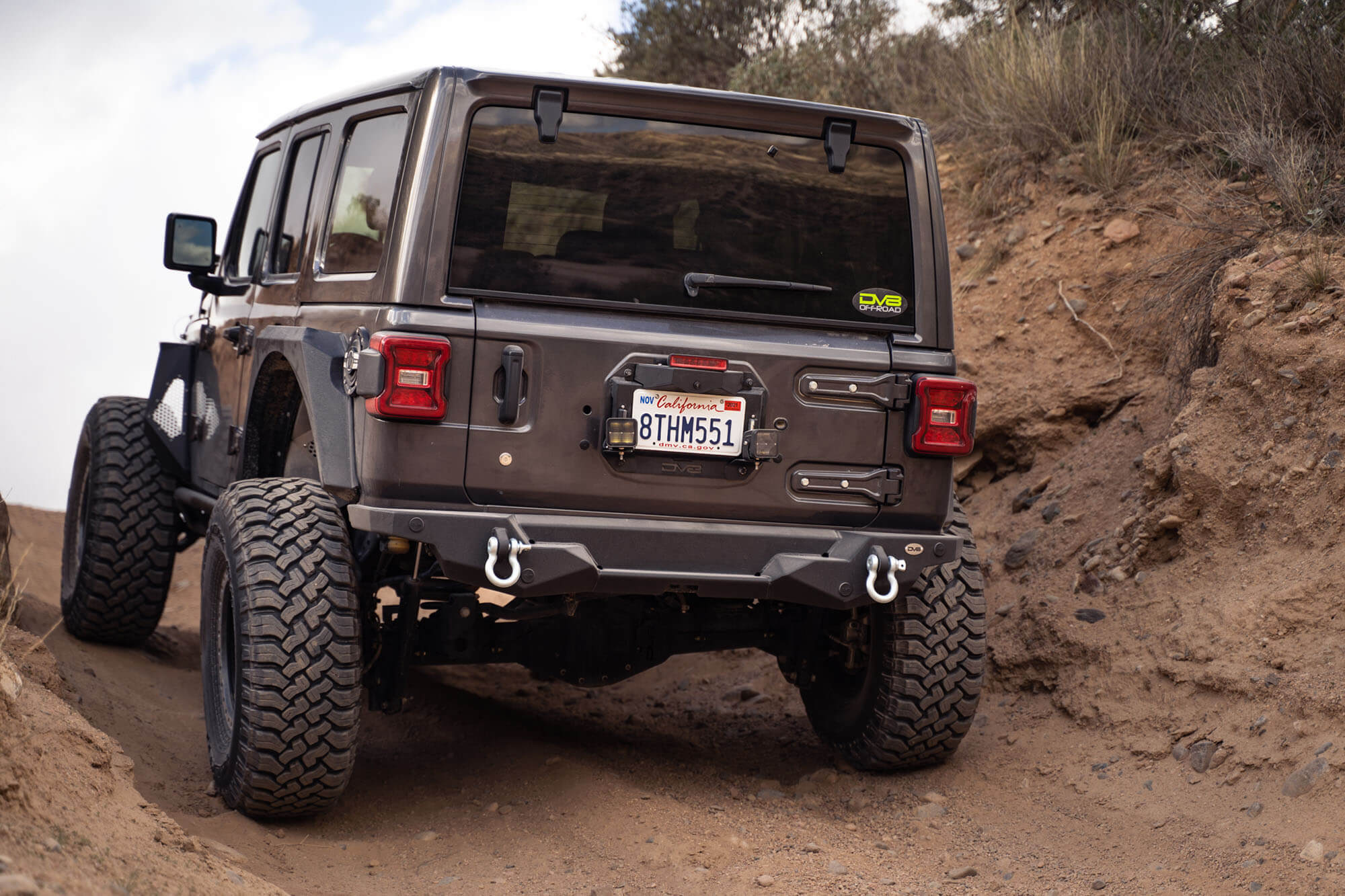 2018-2024 Jeep Wrangler JL Spare Tire Delete with Light Mounts - Image 7