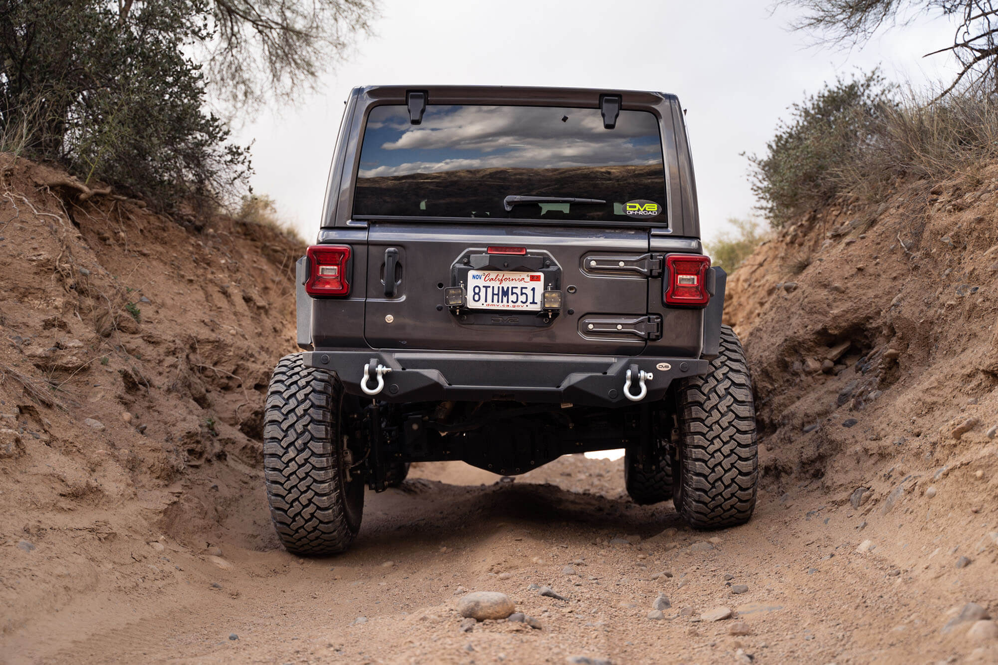 2018-2024 Jeep Wrangler JL Spare Tire Delete with Light Mounts - Image 8