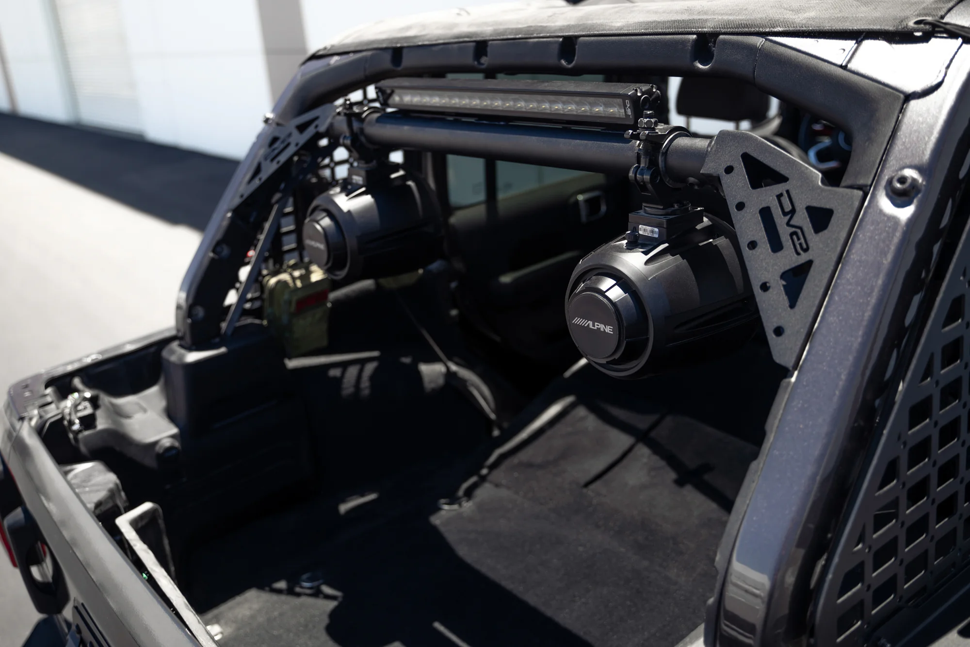 2018-2026 Jeep Wrangler JL | Rear Speaker & Light Bar Mount - Image 8
